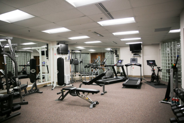 Photo of the fitness center